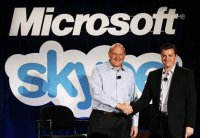 Skype s-a vândut Microsoft pentru 8 miliarde de dolari, iar Steve Ballmer arată extatic