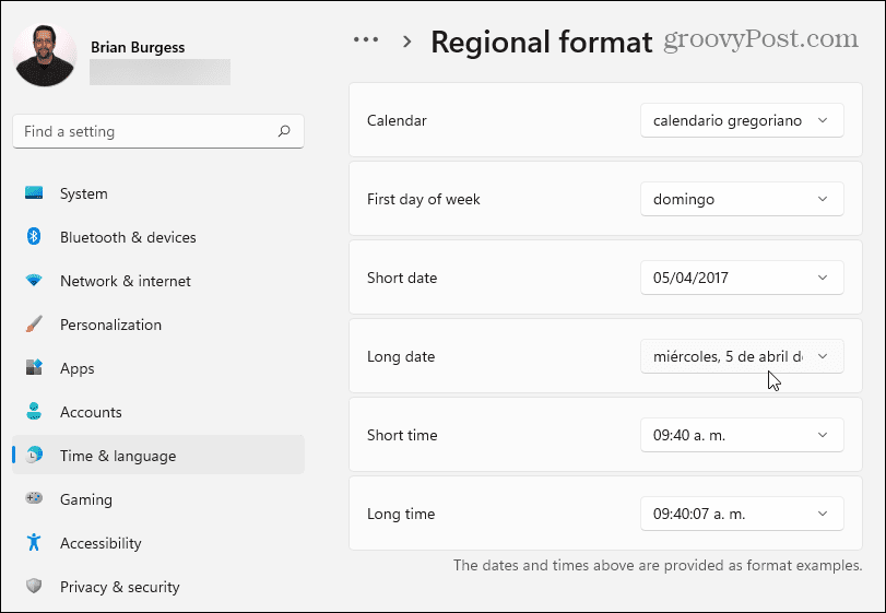 Windows format manual manual 11