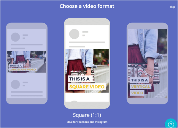Alegeți un format video.