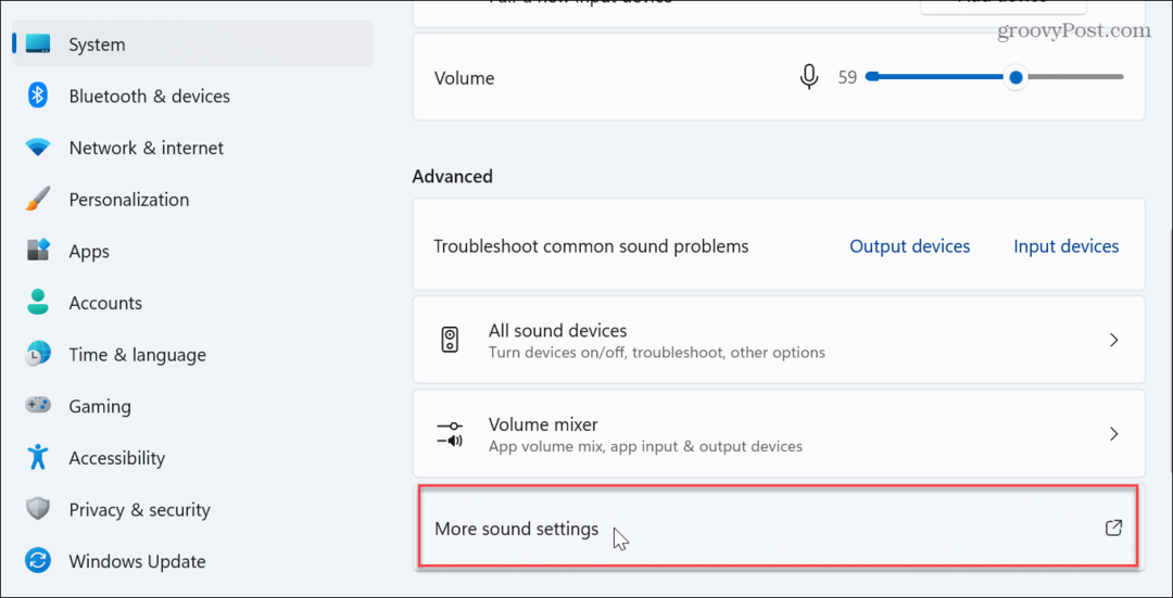 Cum să resetați setările audio pe Windows 11