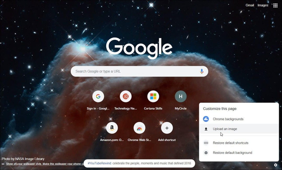 Personalizați pagina cu fila nouă Google Chrome