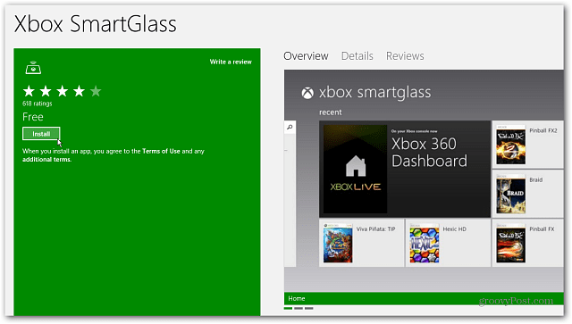 Instalați Xbox SmartGlass