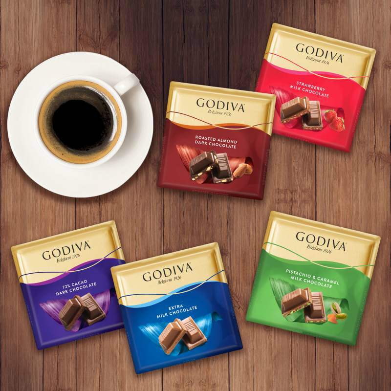 Noua „Ciocolată pătrată” de Godiva