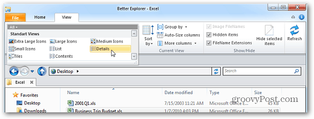 Obțineți Windows 8 Panglă Explorer pe Windows 7