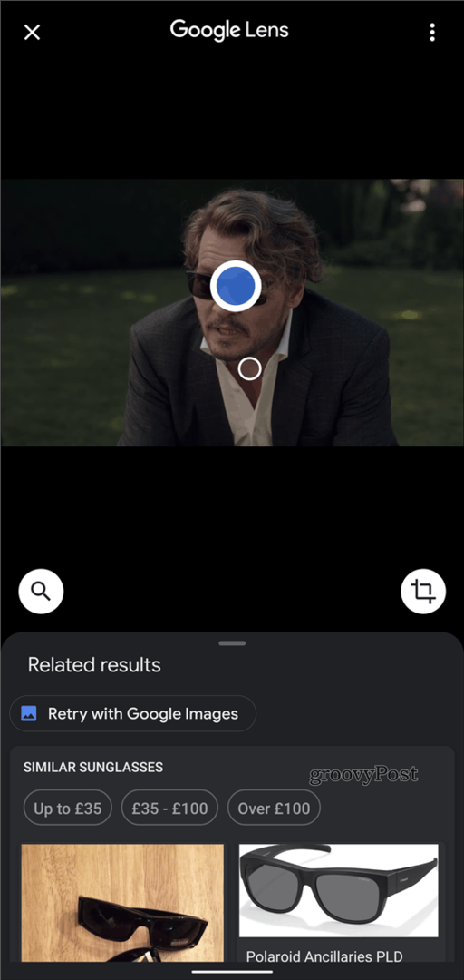 Google Lens Rezultatul căutării Chrome