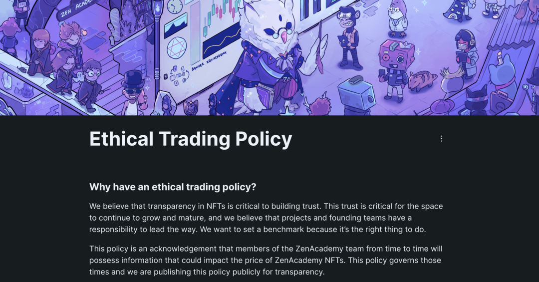 academie-zen-politică-etică-de-trading