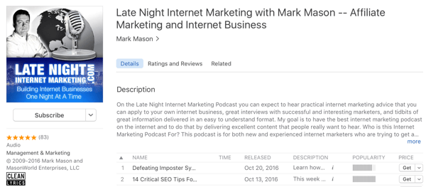marketing pe internet noaptea târziu