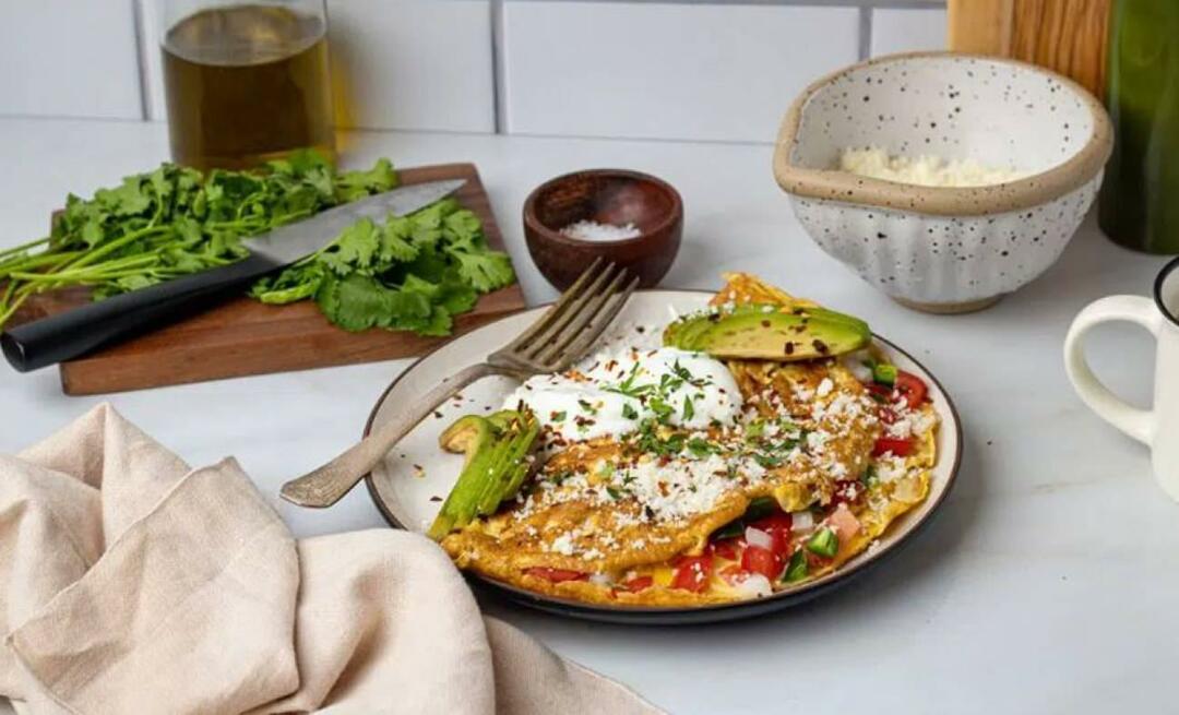  Cum se face o omletă mexicană? Mexicului iubește această delicatesă ușoară cu ouă!