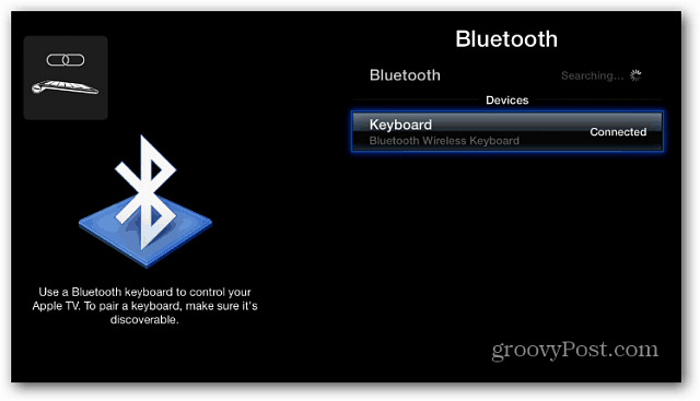 Cum să conectați o tastatură Bluetooth la Apple TV