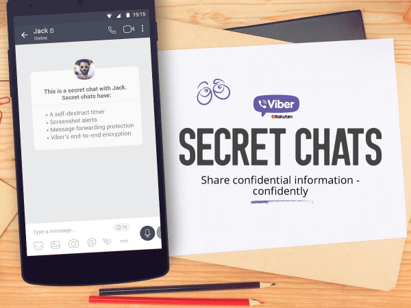Aplicația de mesagerie mobilă, Viber, a lansat o actualizare de tip Snapchat a serviciului său numit Secret Chats.