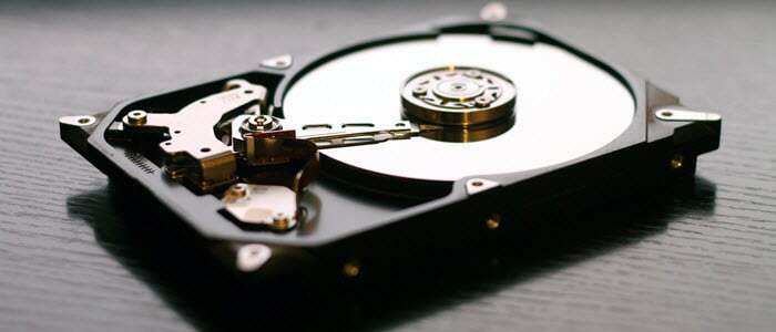 Exemplu de hard disk
