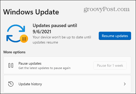 Actualizările Windows 11 sunt întrerupte