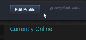 Editarea unui profil Steam