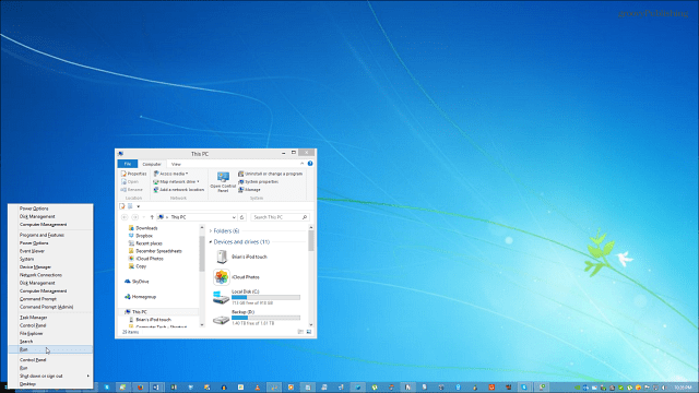 Fundal pentru desktop Windows 8.1