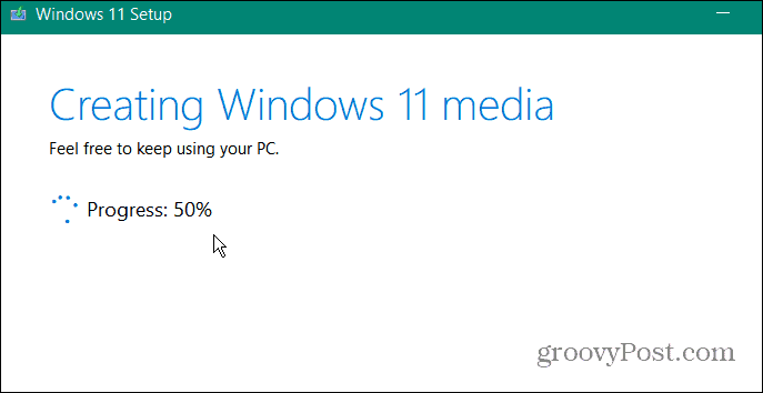 Crearea Windows 11 Media