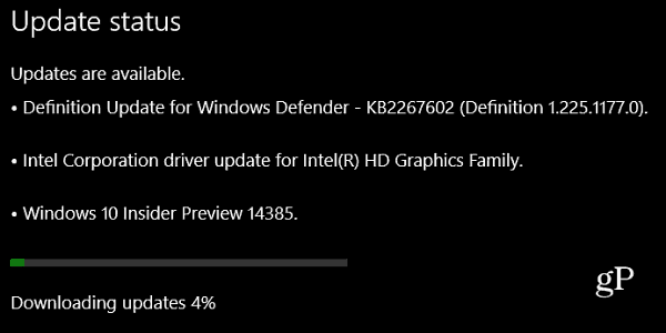 Windows 10 Preview Build 14385 lansat pentru PC și mobil