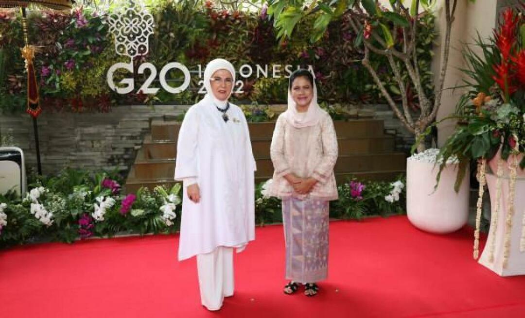 Emine Erdoğan sa întâlnit cu soții liderilor la Summit-ul G20