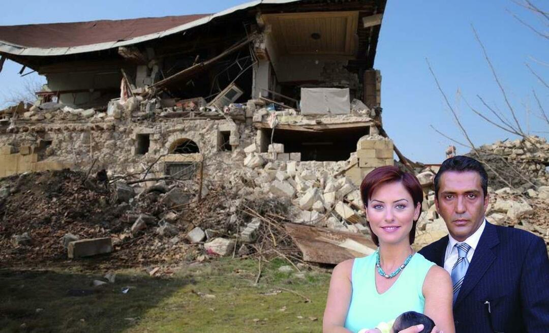 Serialul „Zerda” a fost filmat! Conacul Hurşit Ağa a fost distrus în urma cutremurului