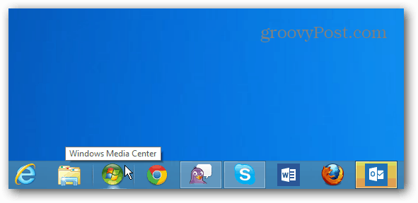 Pictograma Windows Media Center pictogramă