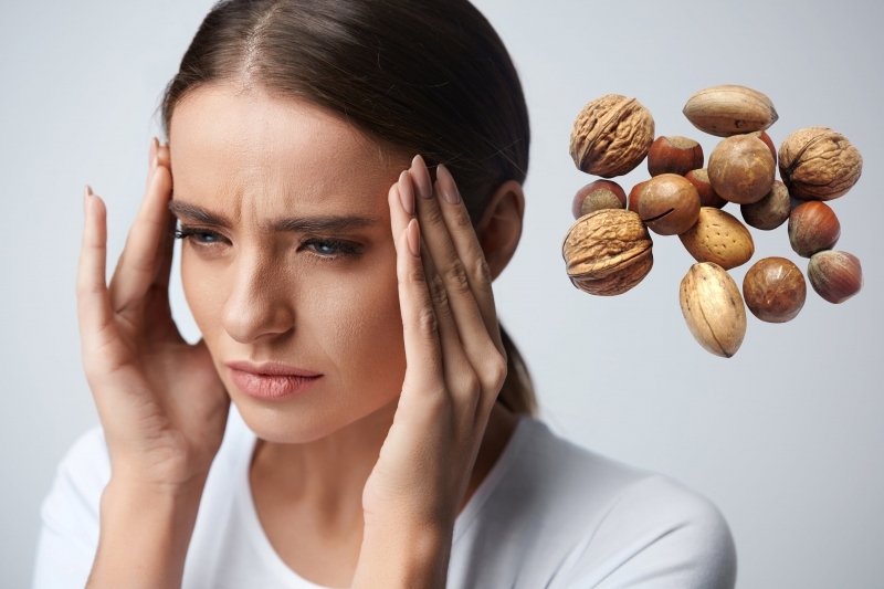 Nivelurile ridicate de cortizol cauzează adesea stres de dureri de cap, în care pot fi consumate alimente bogate în omega 3