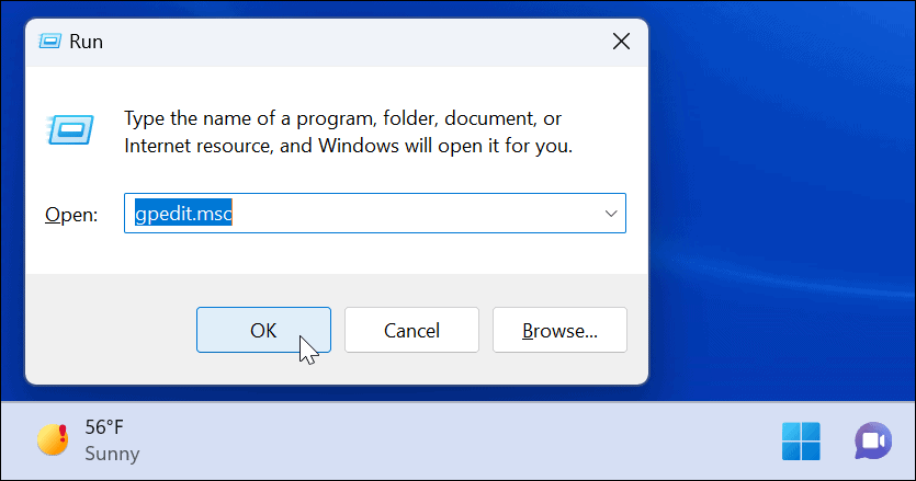 rulați preveniți editările rapide ale setărilor pe Windows 11