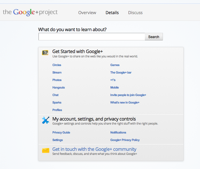 proiect google +