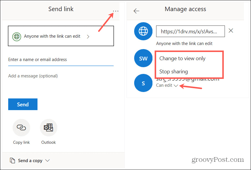 Gestionați accesul în Excel pe Windows