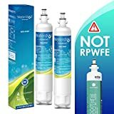 Waterdrop NSF 53 și 42 Certificat Filtru de apă frigorific, compatibil cu GE RPWF (Fără RPWFE), Advanced, Pachet de 2