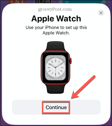 Apple Watch continuă asocierea