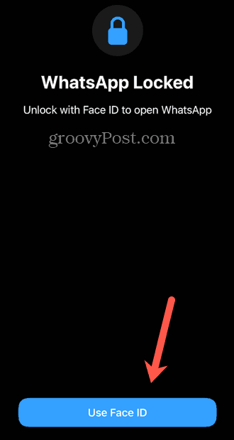 WhatsApp folosește ID-ul facial