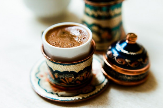 cum se face cafea turcească