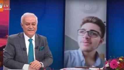 Întrebare interesantă adresată lui Nihat Hatipoğlu de la tânărul care s-a alăturat programului: Este un păcat să asculți muzică la duș?