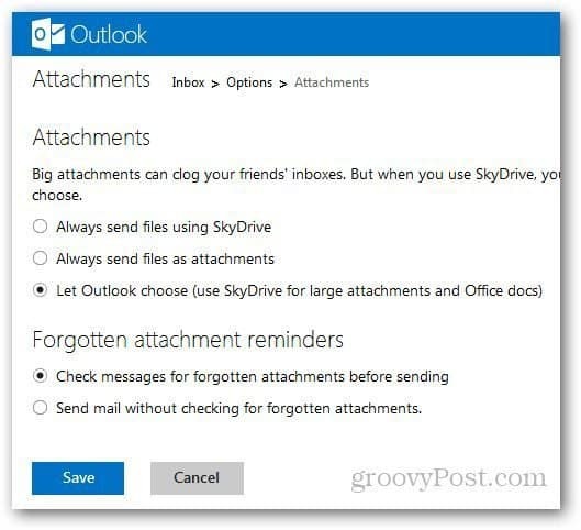 Cum să gestionați atașamentele în Outlook.com