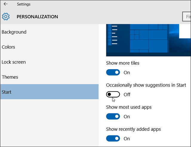 Setări de pornire Windows 10