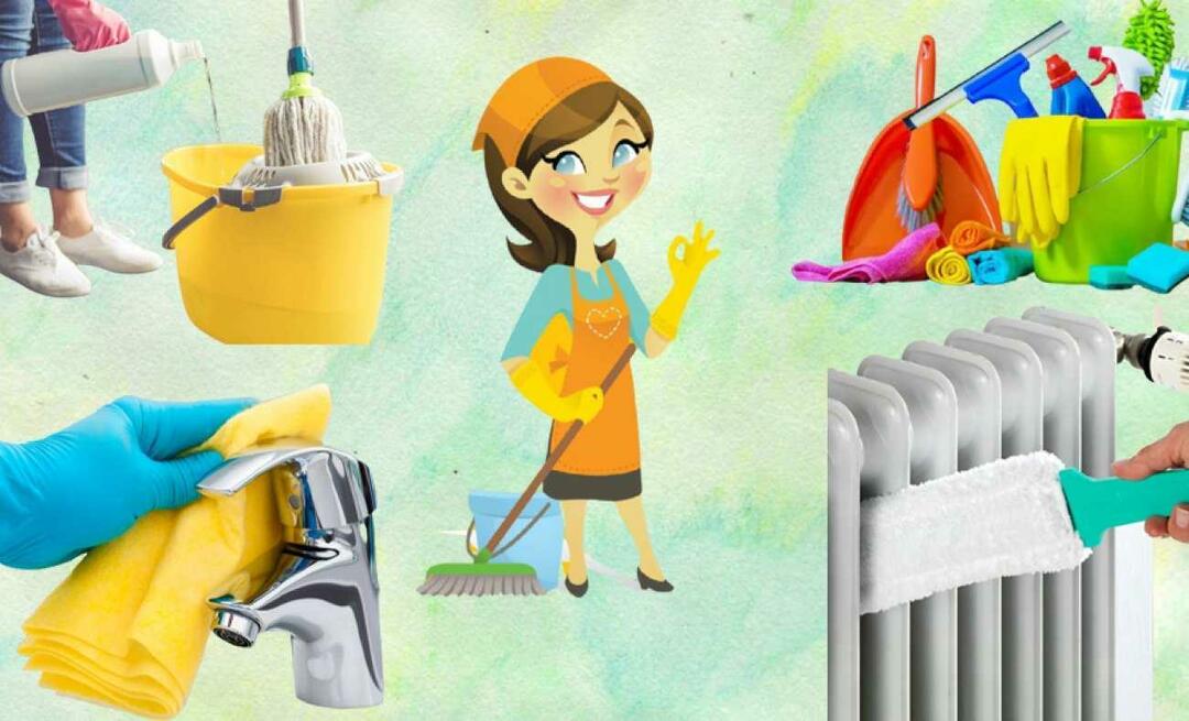 Cum să faci o curățenie semestrială a casei? De unde să începi curățenia semestrială?