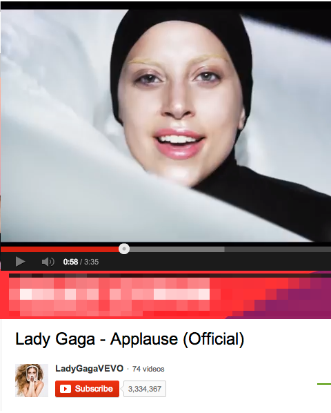 aplauze Lady Gaga