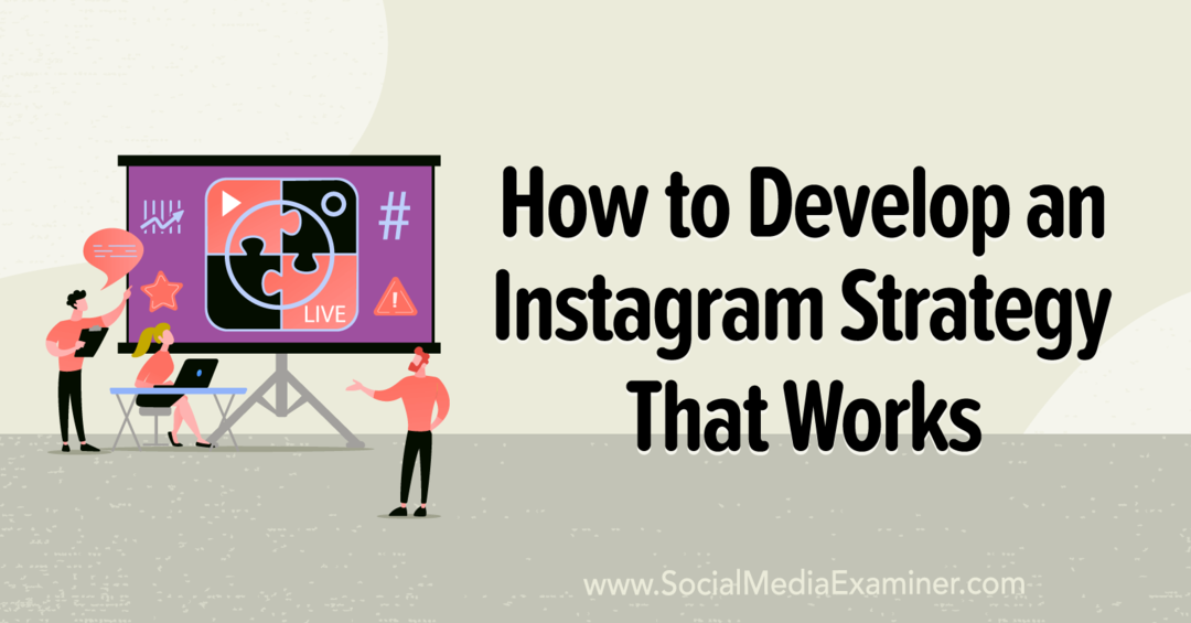 Cum să dezvolti o strategie Instagram care funcționează, cu informații de la Millie Adrian pe podcastul de marketing în rețelele sociale.
