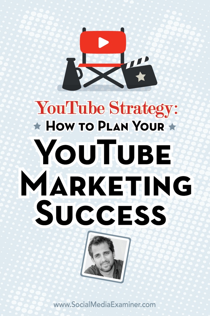Strategia YouTube: cum să vă planificați succesul în marketingul YouTube: examinator de rețele sociale