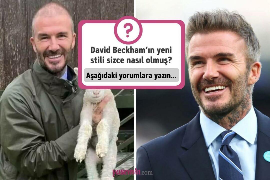 Ce părere aveți despre transformarea lui David Beckham?