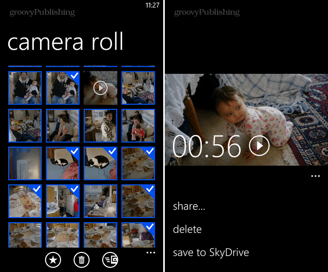 Windows Phone 8: Încărcarea de fotografii și videoclipuri pe SkyDrive