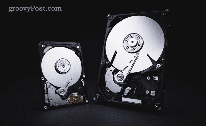 Exemple de hard disk