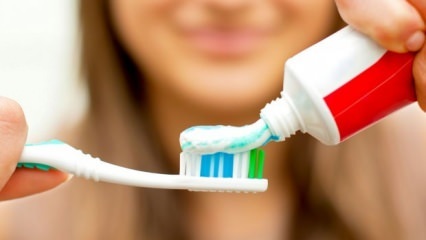 Zonele în care puteți utiliza pasta de dinți 