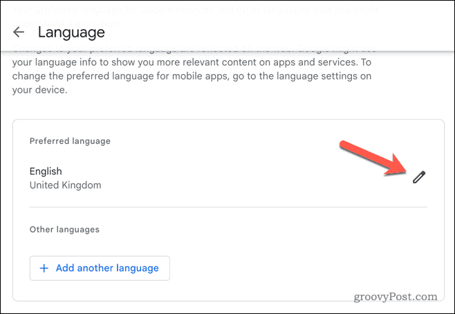 Schimbați limba preferată în Google Drive