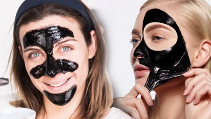 Care sunt avantajele unei măști negre? Cum se aplică o mască neagră pe piele?
