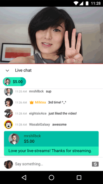 YouTube a prezentat Super Chat, ultimul său instrument pentru ca fanii și creatorii să se conecteze între ei în timpul fluxurilor live.
