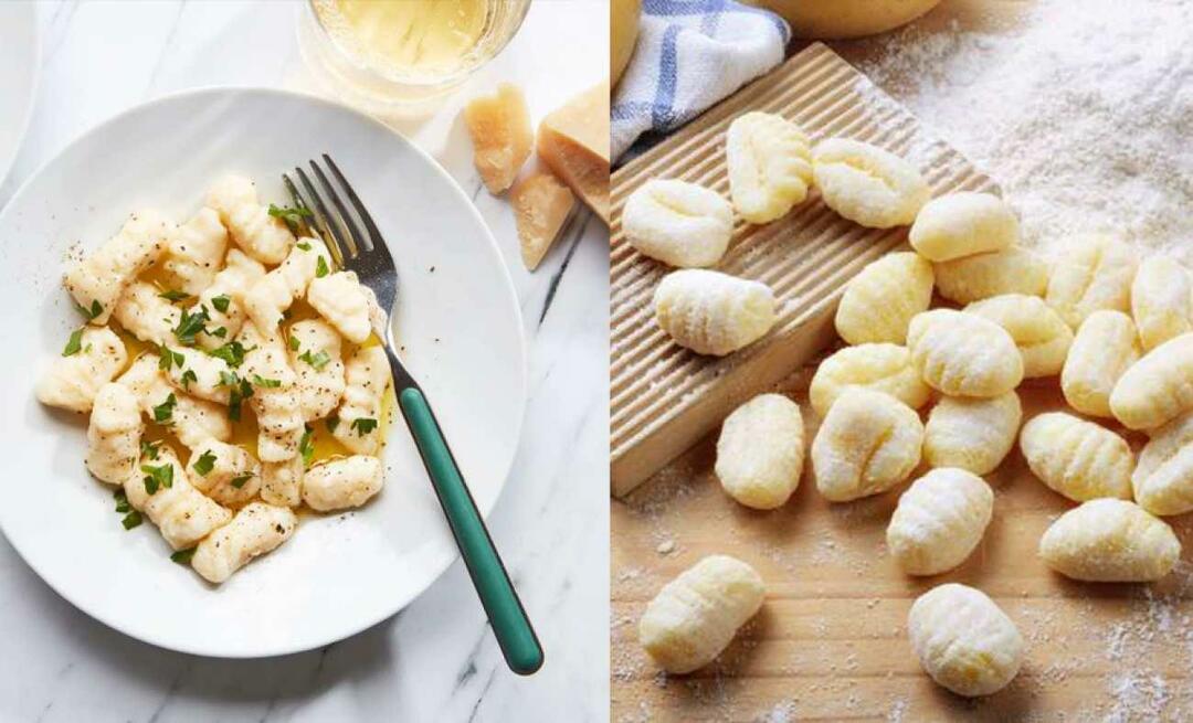 Se pot face gnocchi fără cartofi? Iată gustul bucătăriei italiene, gnocchi