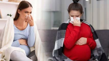 La ce sunt bune raceala si gripa pentru femeile insarcinate? Saracoglu