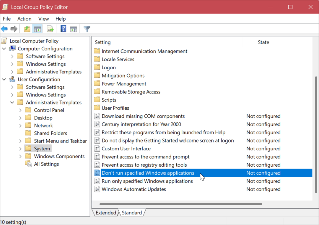 Cum să blochezi accesul la aplicații desktop pe Windows