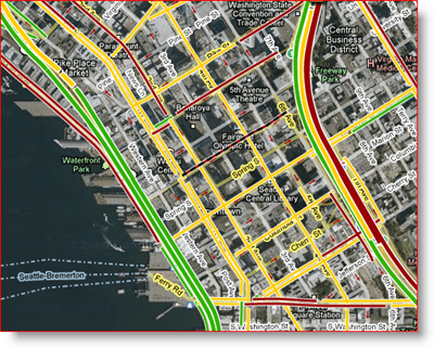 Google adaugă condiții de trafic pentru arterele pe Google Maps