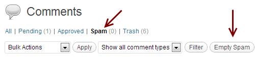 comentarii spam